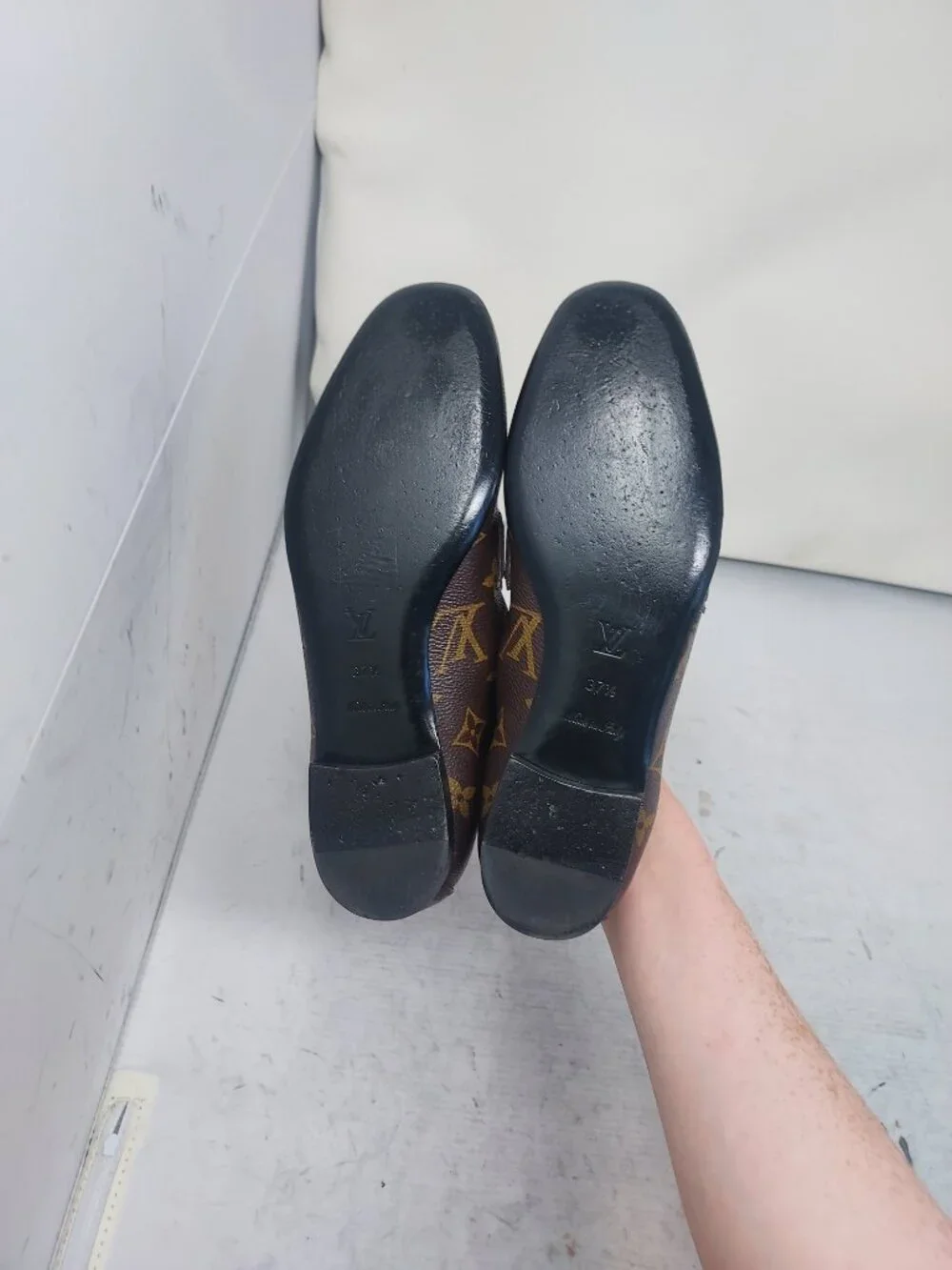 Louis Vuitton LV Monogram Brown Women Flat Shoe